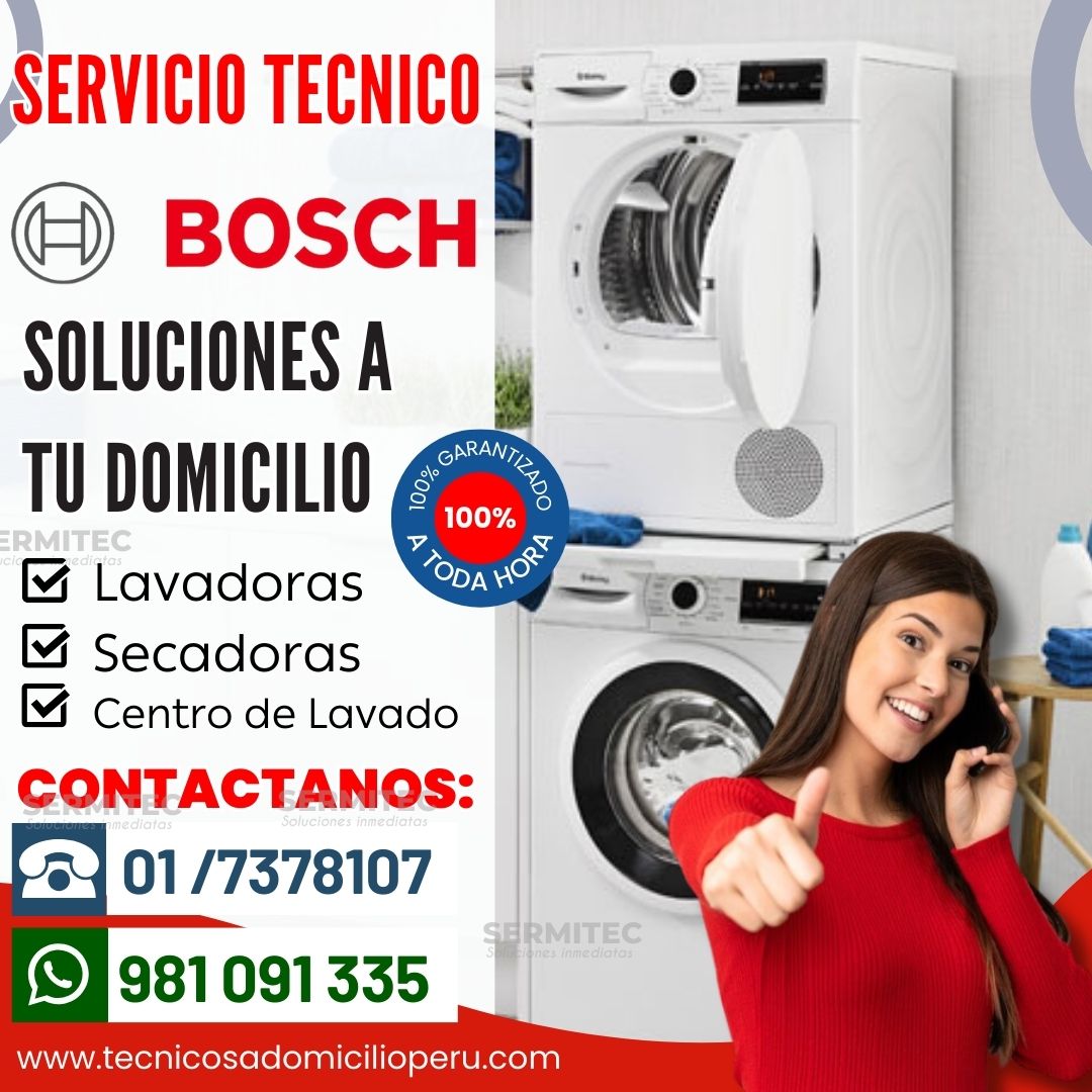 Bosch Mantenimiento de Lavadoras 981091335 Miraflores